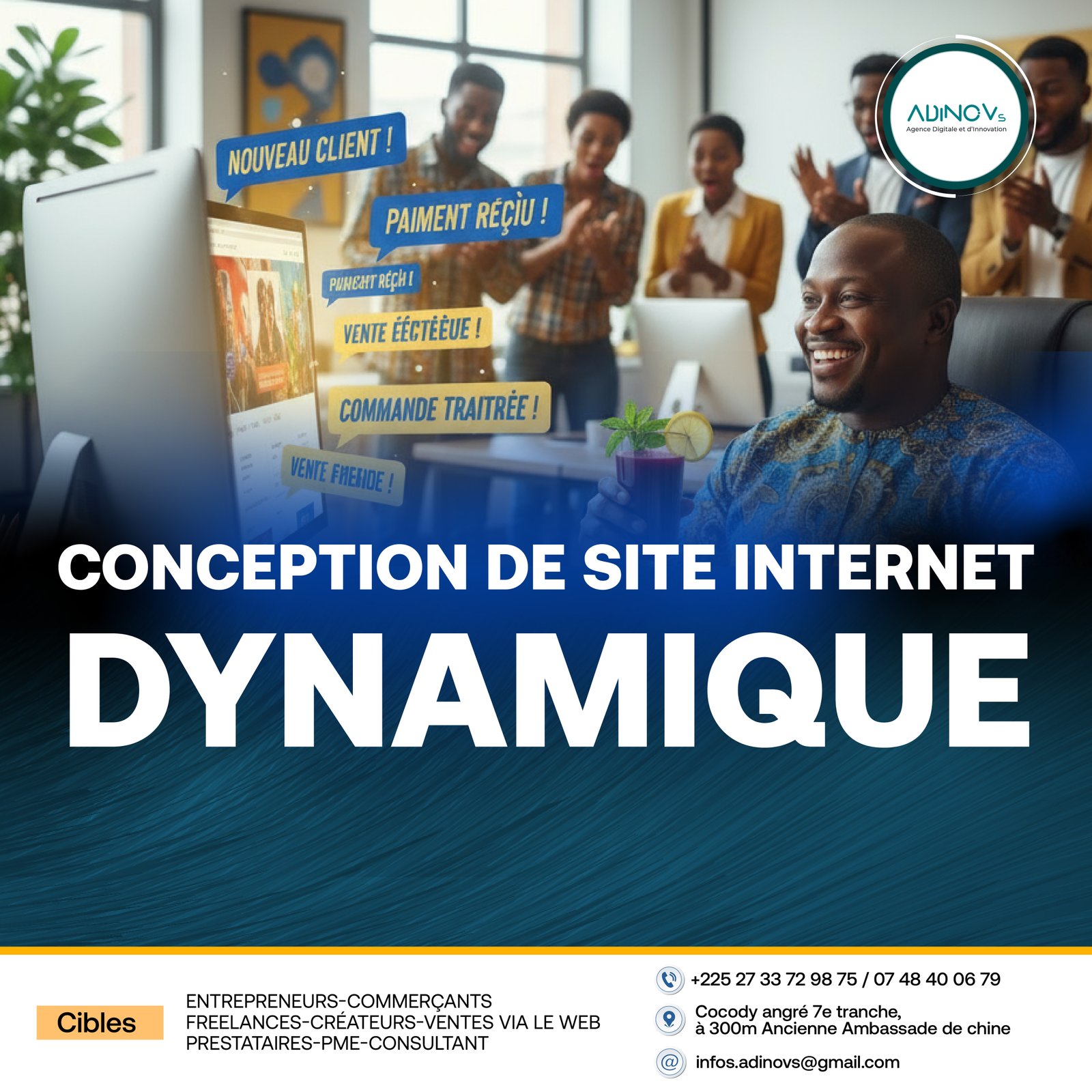 Conception de site internet dynamique