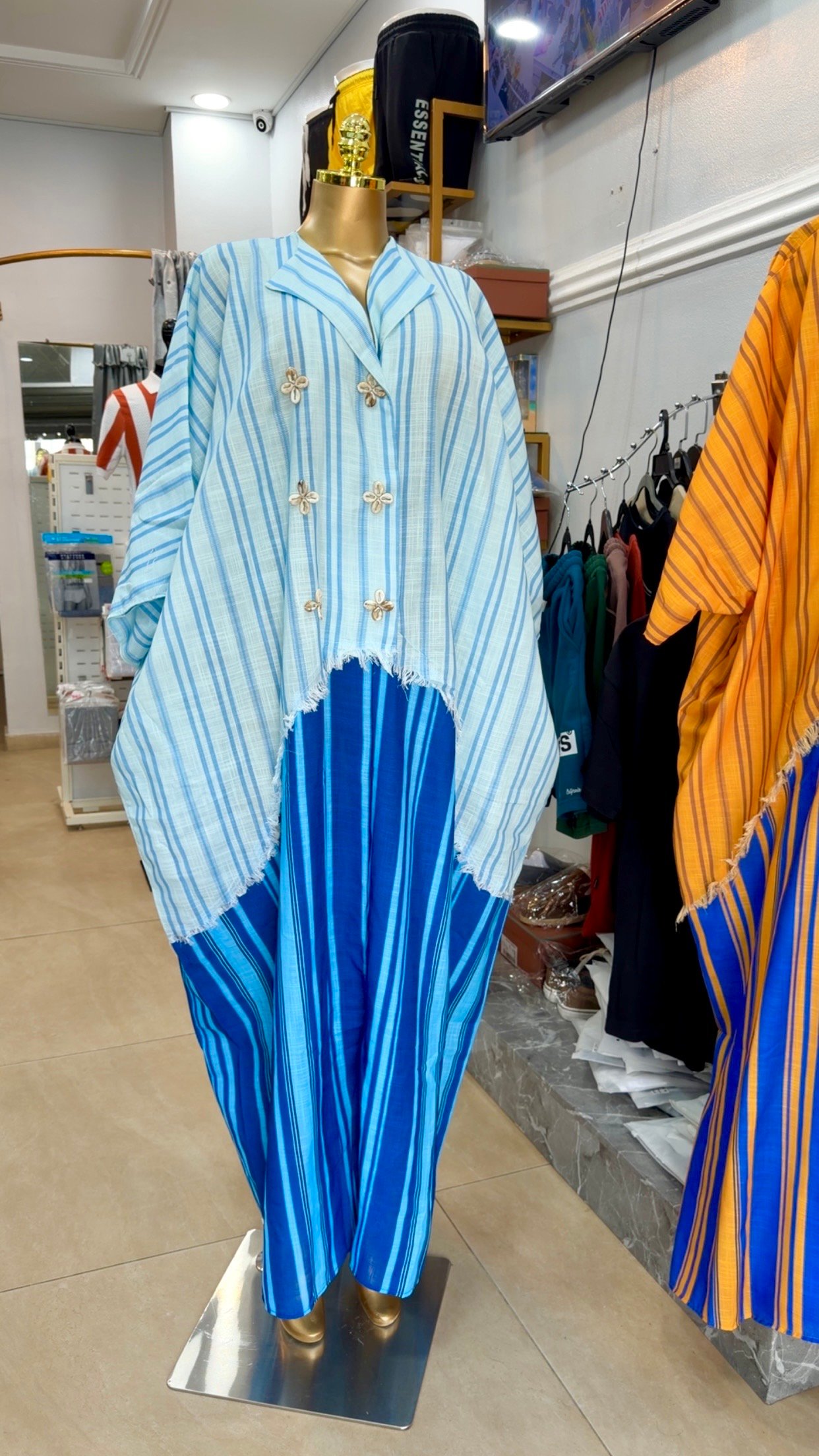 Boubou lin cassé 