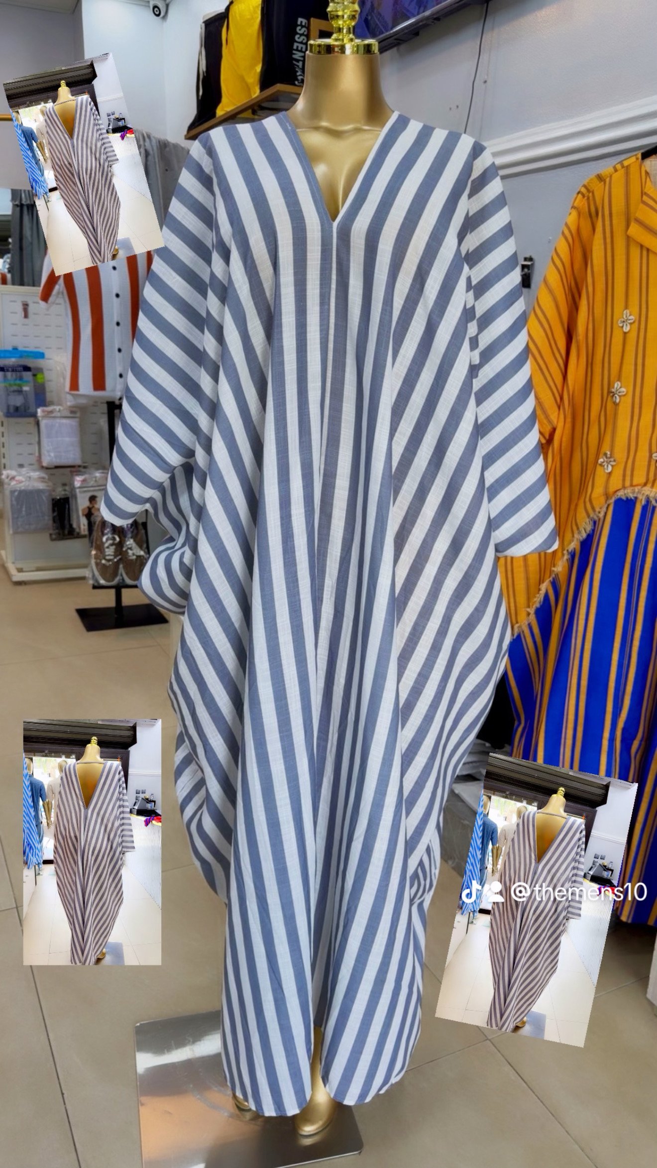 Boubou lin cassé 